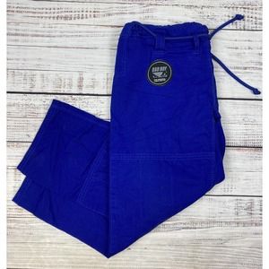 Bad Boy Fight‎ Apparel Blue Ripstop Adjustable Pants Combat MMA UFC Size L/XL